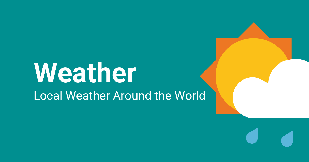 World Temperatures — Weather Around The World website picture