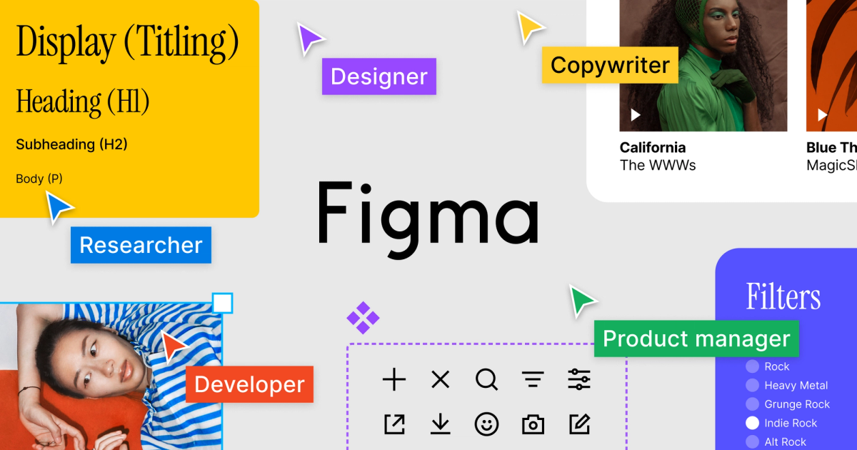 Figma: The Collaborative Interface Design Tool website picture