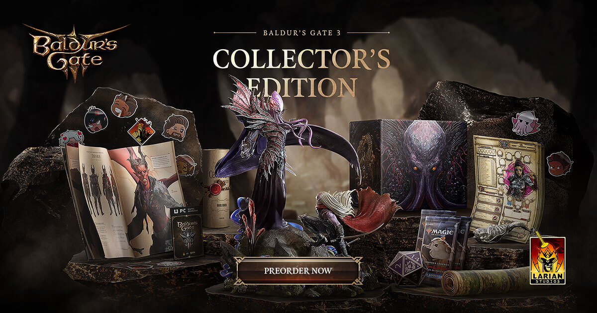 Baldur's Gate 3 - Collector's Edition website picture