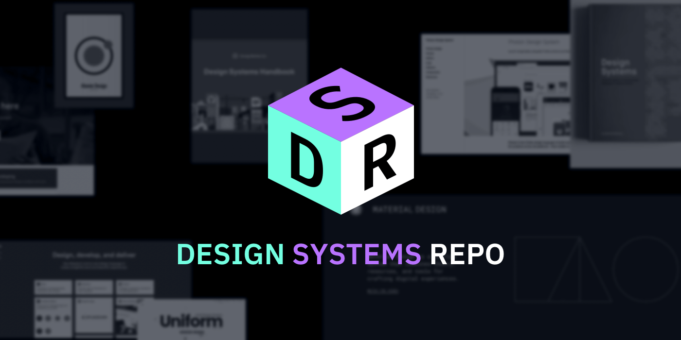 Design Systems Repo | A Collection of Design System Resources website picture