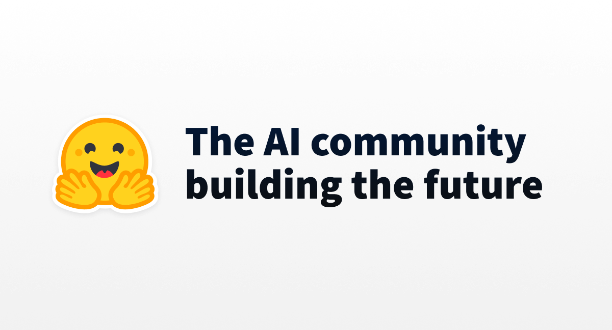 Hugging Face – The AI community building the future. website picture