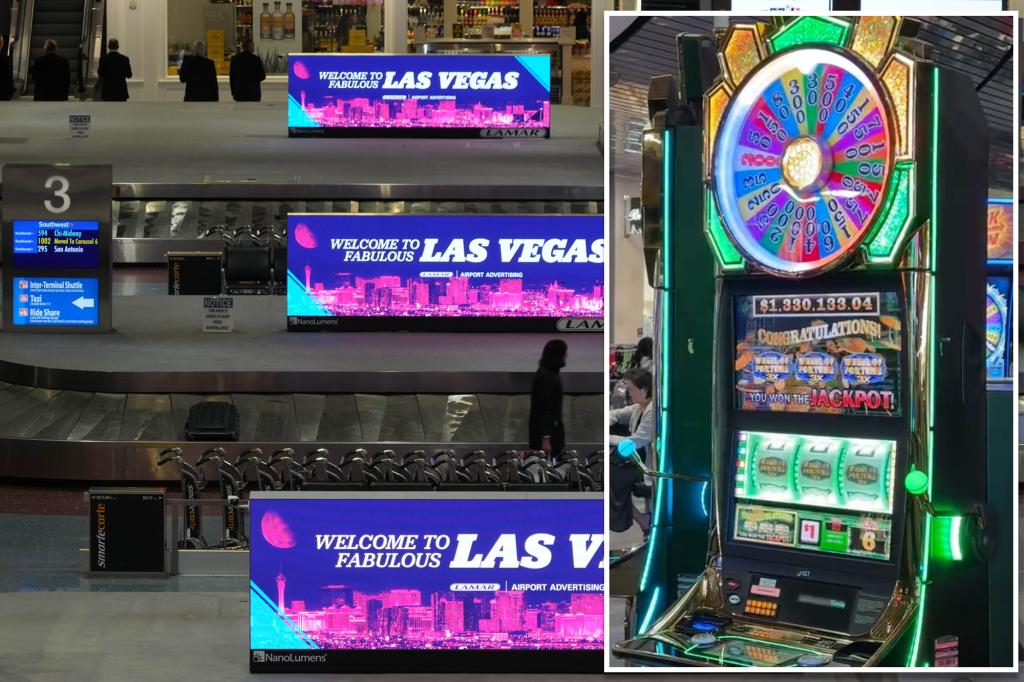 Las Vegas airport traveler wins $1.3 million jackpot on slot machine website picture