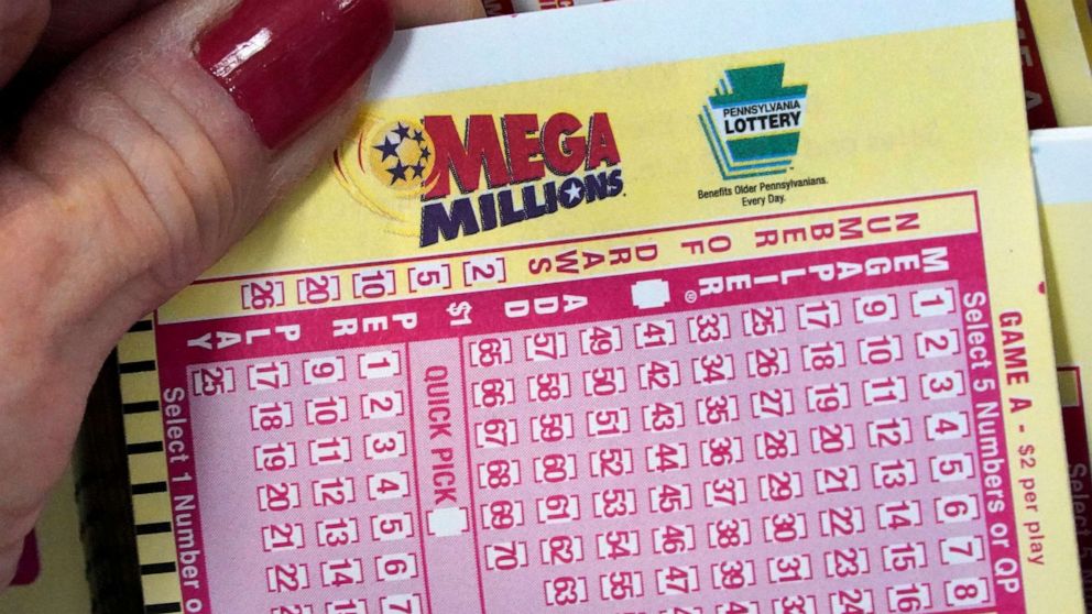 Mega Millions jackpot rises to record $1.55 billion for Tuesday's drawing - ABC News website picture