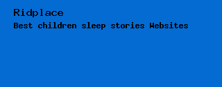 public bookmarks children sleep stories