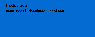 public bookmarks nosql database